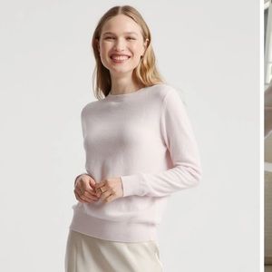Quince Mongolian Cashmere Crewneck Sweater
